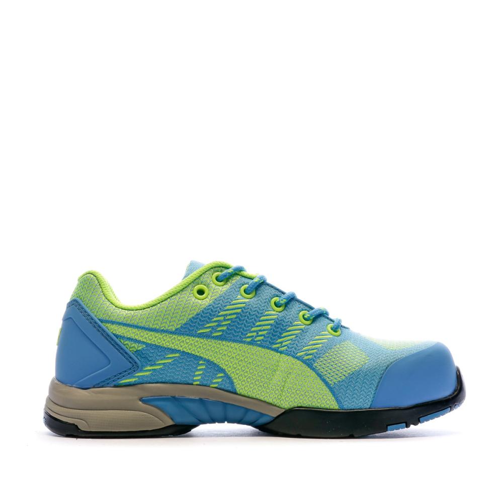 Puma Chaussures de sécurité Bleu/Vert Femme Puma