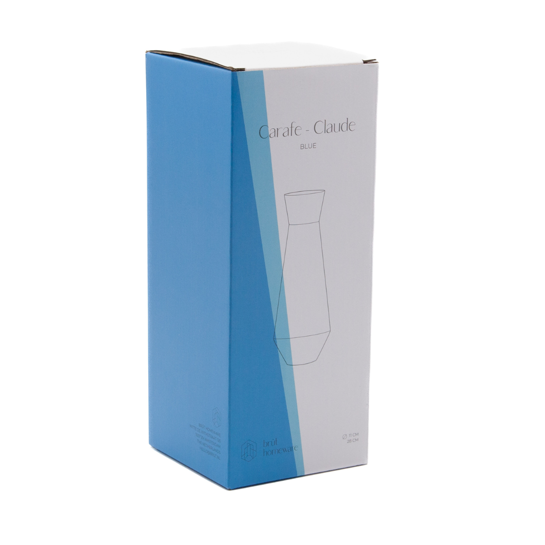 Karaf Claude | Waterkan | 1, 1L | blauw