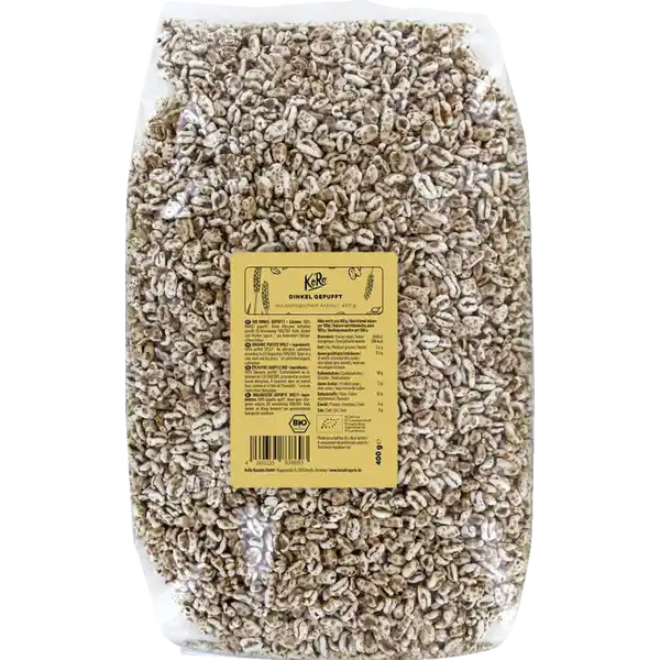 Bio Dinkel gepufft