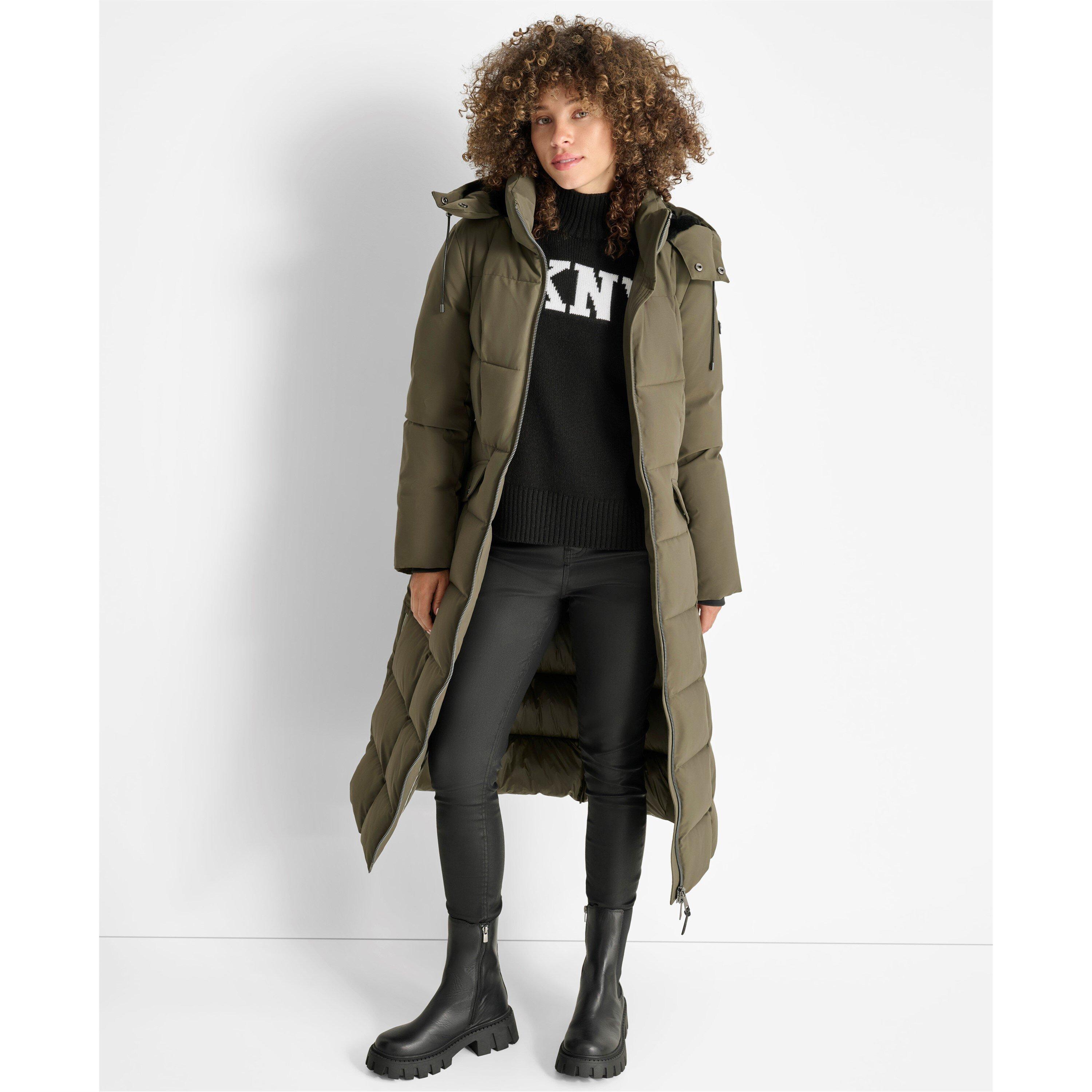 DKNY Long Belt Jkt Ld44