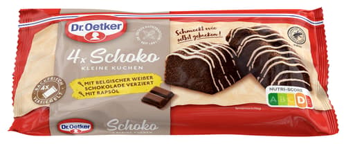 Dr. Oetker fertige kleine Schokokuchen 4er