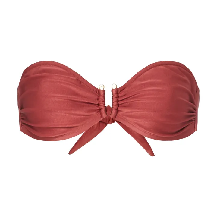 Alma Deia Haut de Maillot de Bain Bandeau | Vieux Rose