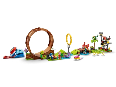 LEGO Sonics Green Hill Zone loopinguitdaging (76994)