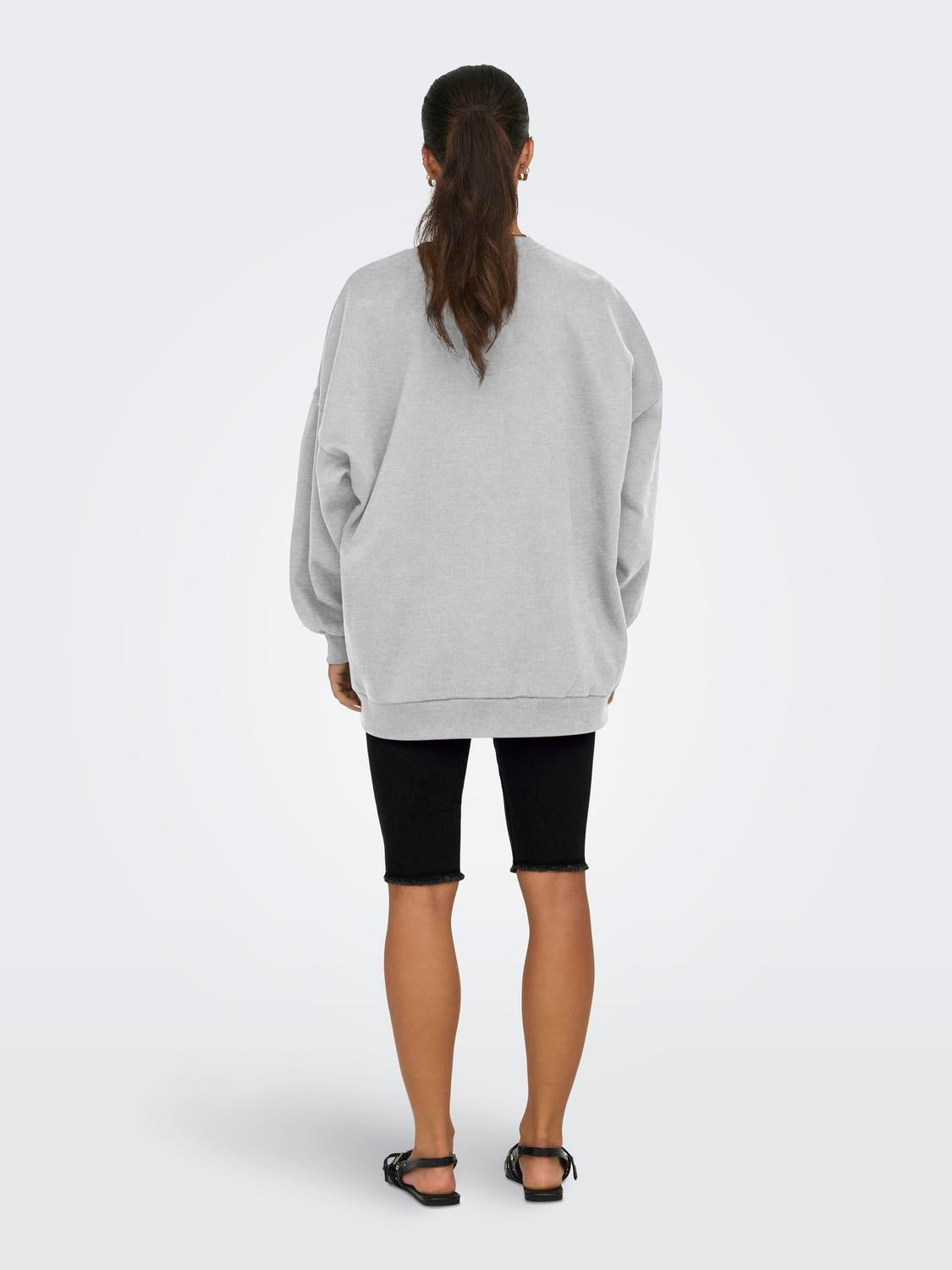 ONLDAZE Sweatshirt Light Grey Melange