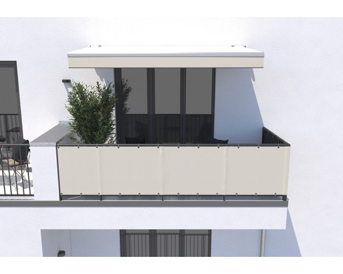 SOLUNA balkonbekleding H:75 cm Design 320930 (per meter verkocht)