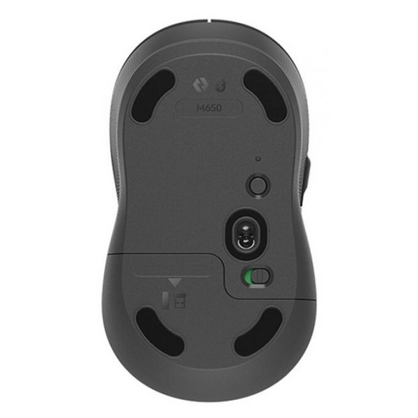 Logitech Signature M650 Óptico Sem Fios 2000DPI Grafite