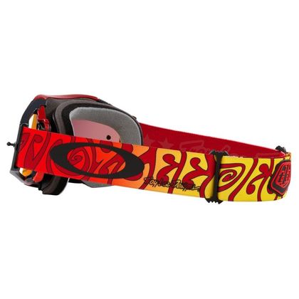 Masque cross Oakley AIRBRAKE MX TLD TRIPPY RED ECRAN IRIDIUM 2023 - Rouge