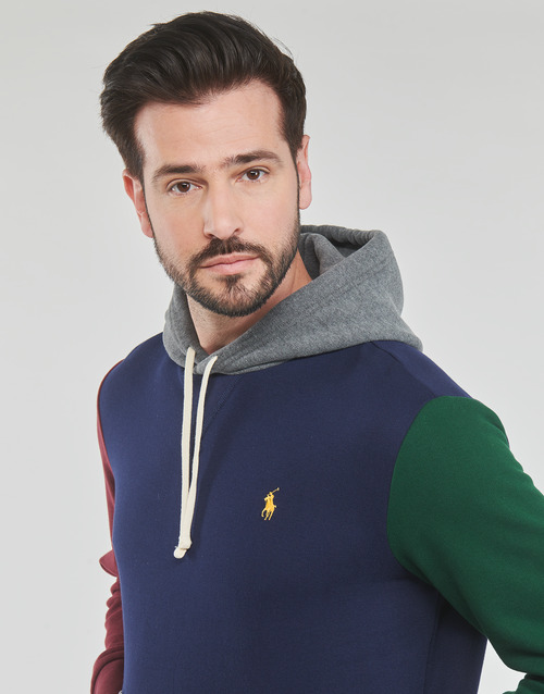 Polo Ralph Lauren - SWEATSHIRT CAPUCHE EN MOLLETON Multicolor / Marino