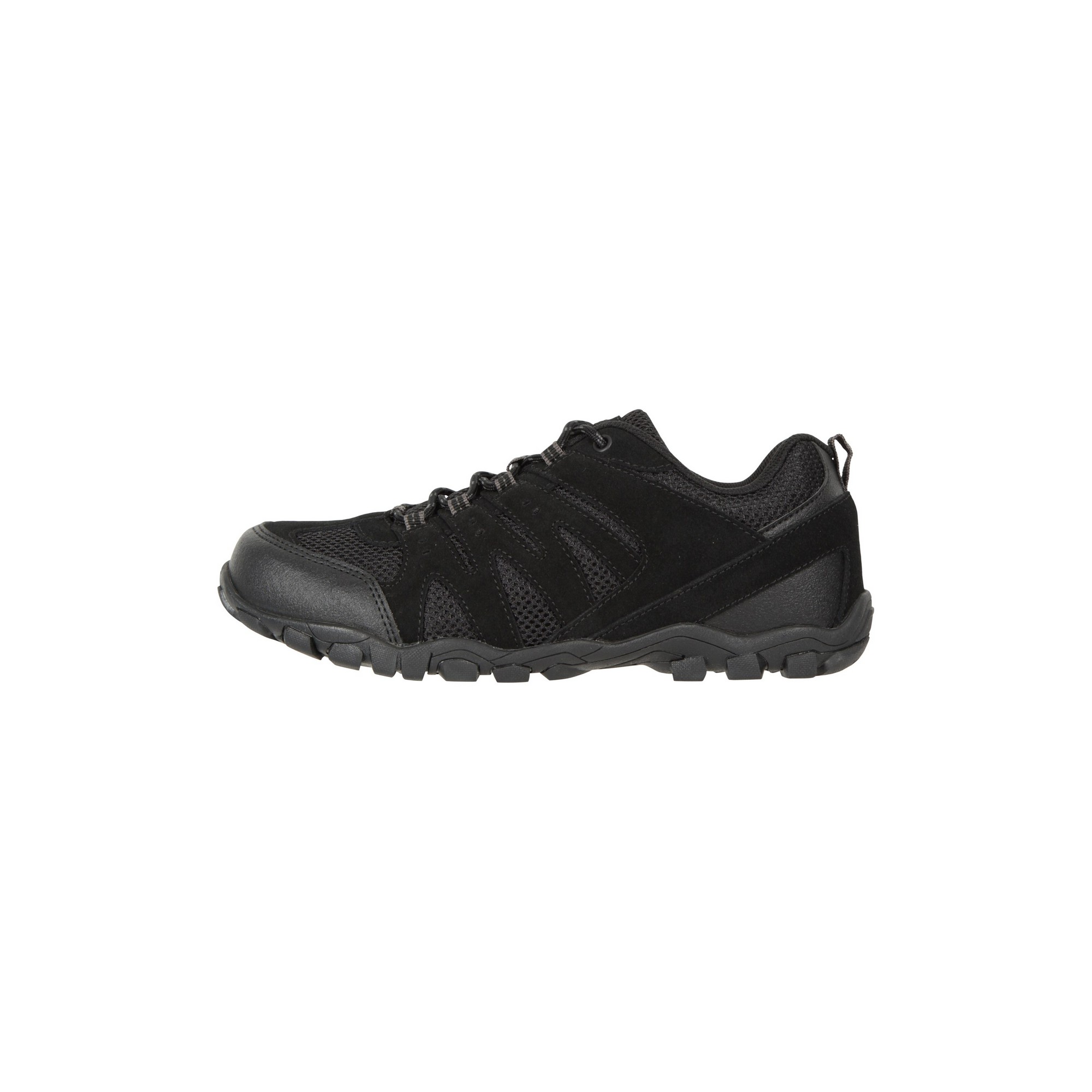 Zapatillas De Senderismo De Ante Atado Elástico Mountain Warehouse Outdoor Ii