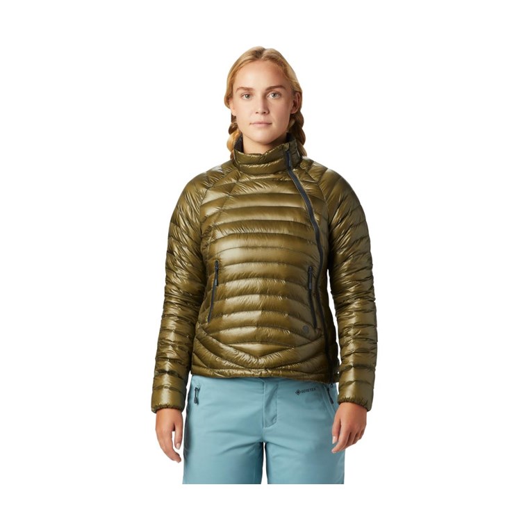 Mountain Hardwear Ghost Whisperer S Jacket Women Combat Green