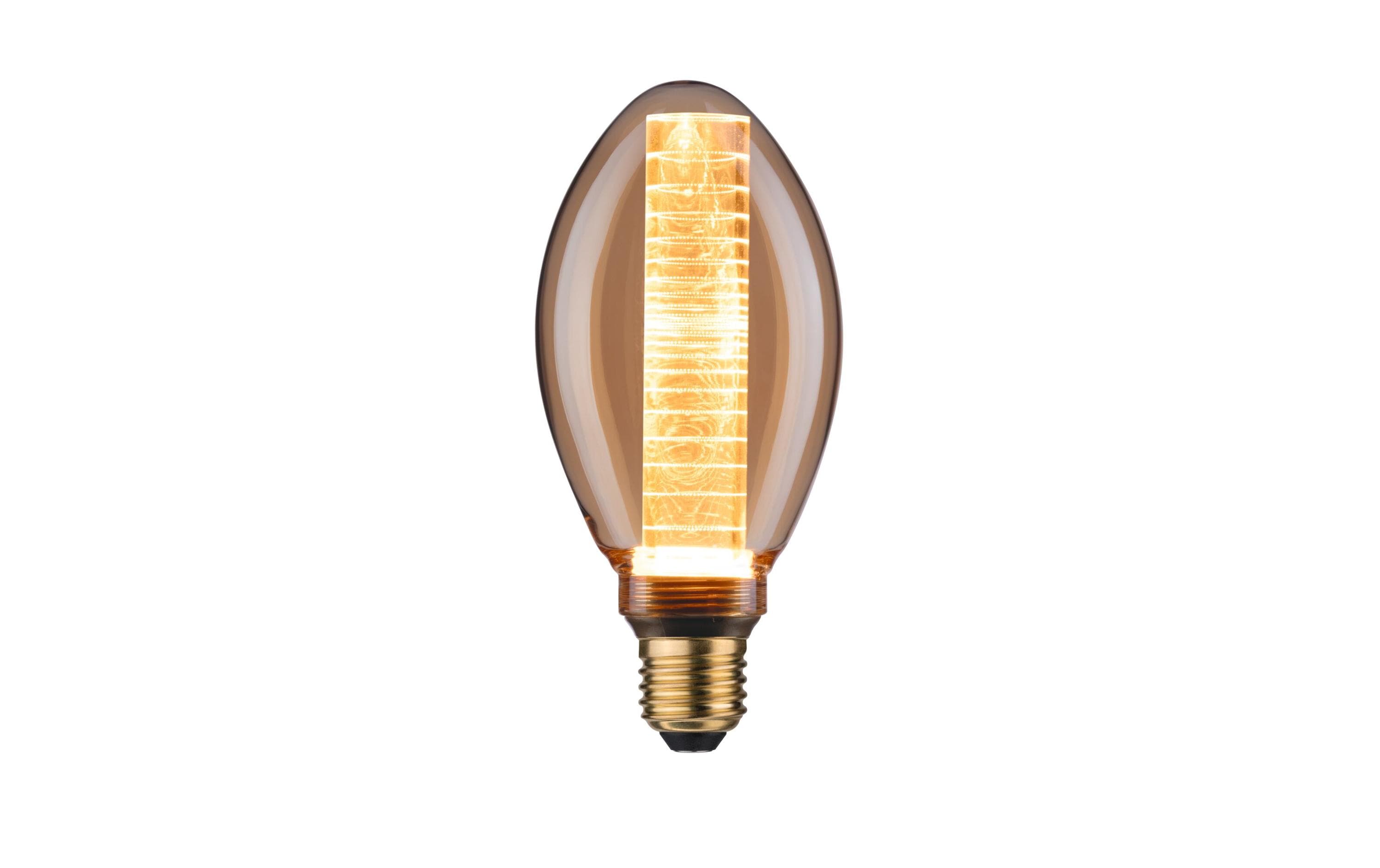 Lampe Vintage Birne 4 W (21 W) E27 RingmusterVintage-Birne B75 mit Innenkolben Ringmuster