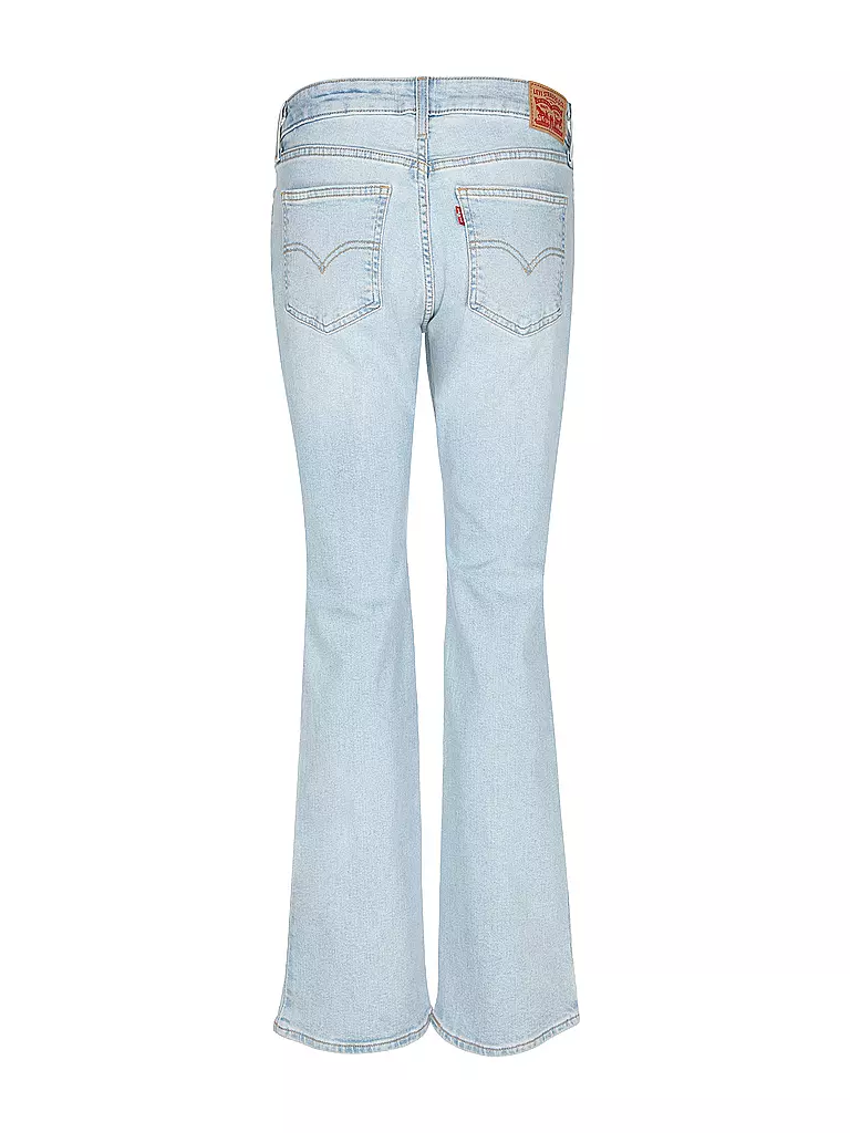 LEVI'S® Jeans Bootcut Fit SUPERLOW hellblau