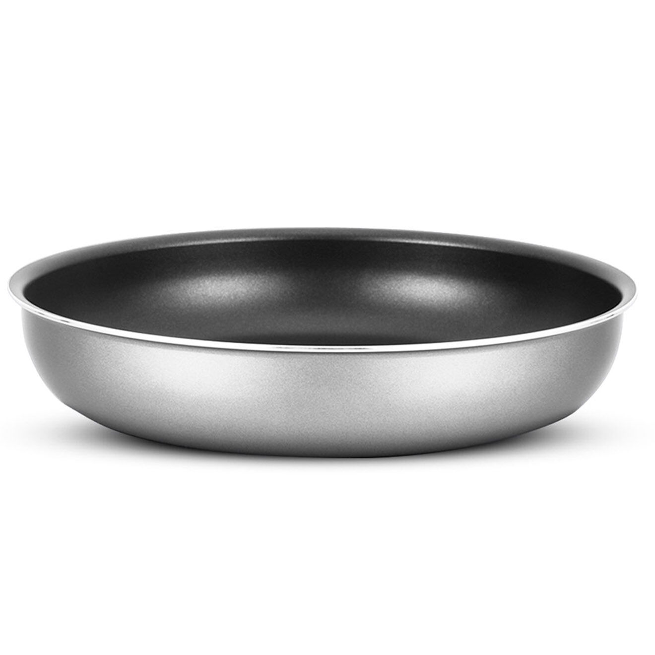 Kitchencook Batterie de cuisine grise - 10 pièces