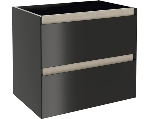 Wastafelmeubel Miami Vice antraciet 60 x 52 x 39,5 cm
