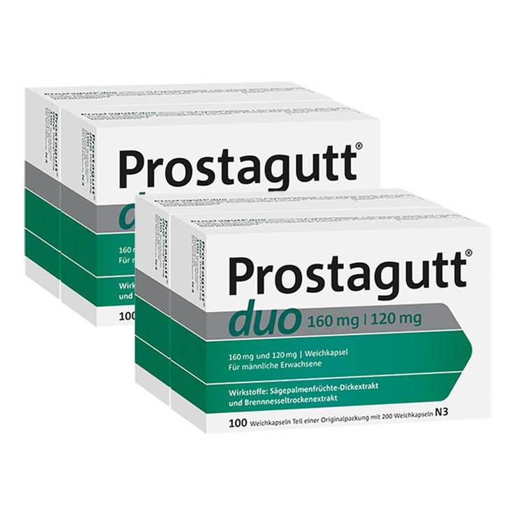 Prostagutt duo 160 mg/120 mg Weichkapseln, 2x200 St