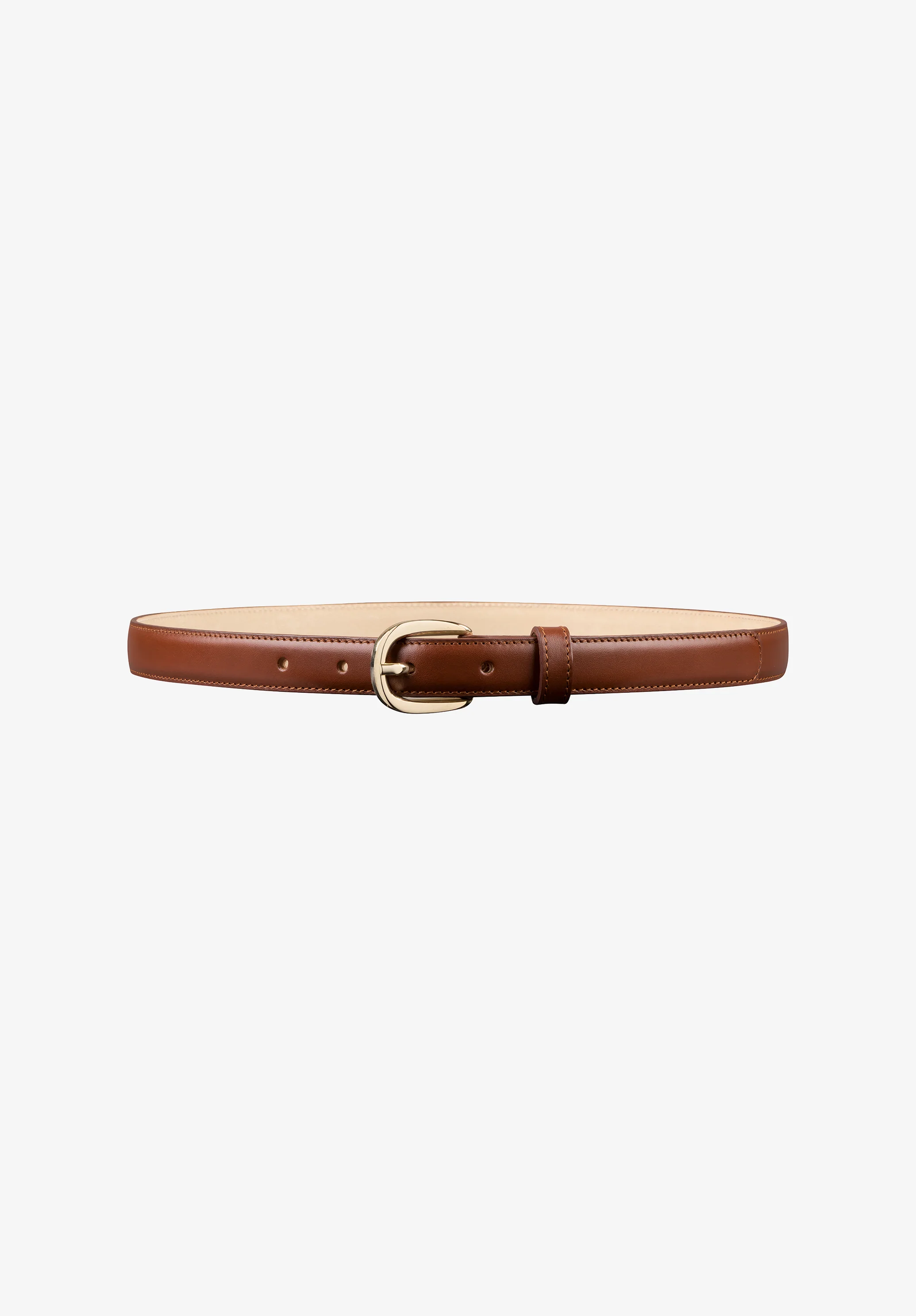 ceinture rosette - Noisette