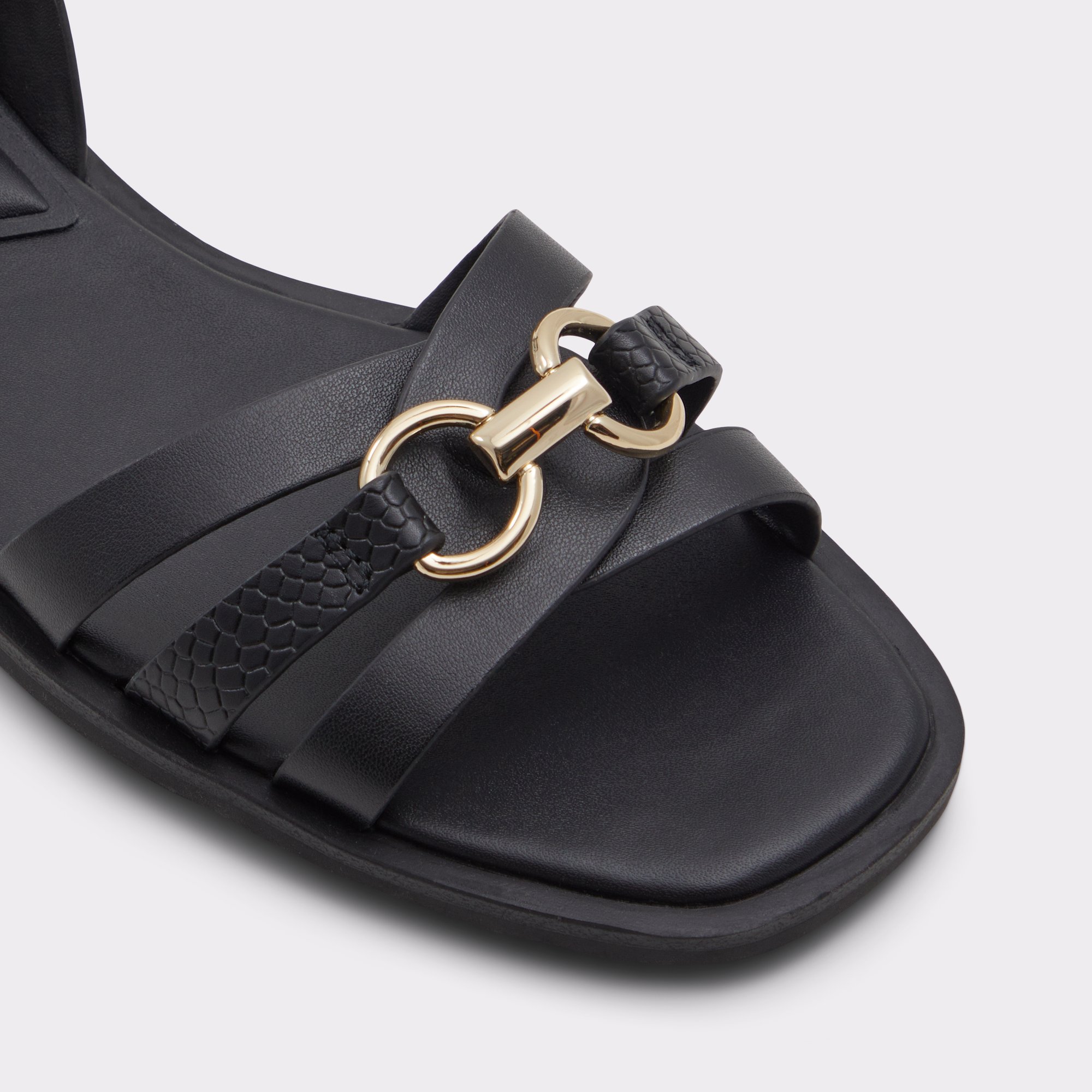 Valamaever Black Women Flat Sandals