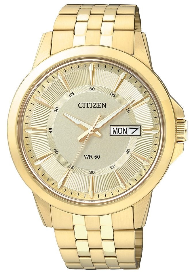 Citizen Quarzuhr Armbanduhr, Herrenuhr, Damenuhr, Edelstahlarmband, Datum