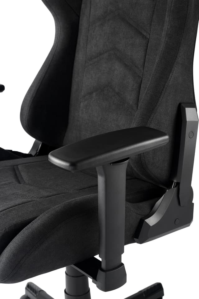 Piranha Attack V2 Cloth Edition gaming stol (mørkegrå)