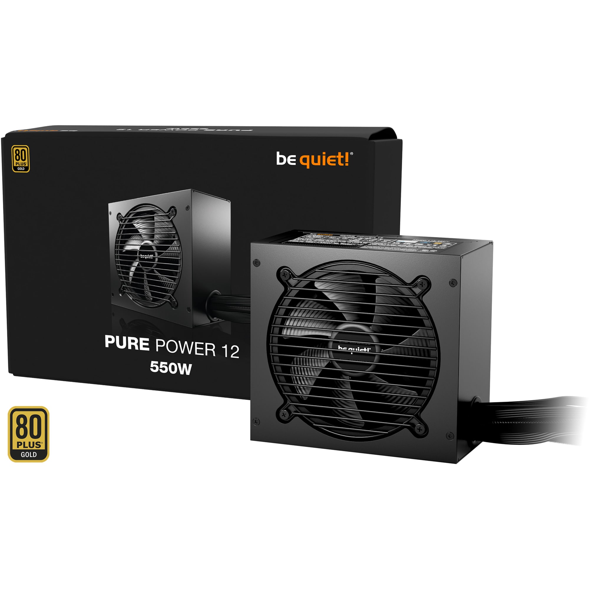 be quiet! PC-Netzteil Pure Power 12 550W