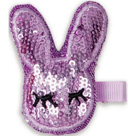 Die Spiegelburg Haarclip Glitzerhase no.3 beautiful Stars, 1 Stück, 3-fach