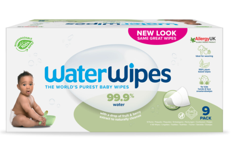 WaterWipes Snoetendoekjes 540 stuks