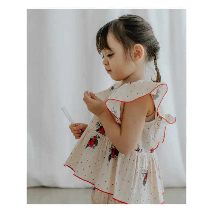 Fliink Top Summerbuzz Fraise | Crème