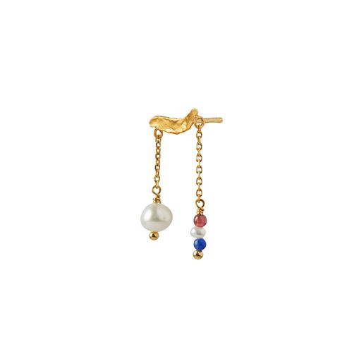 Stine A Petit Splash Chains & French Kiss Ørering, Guld