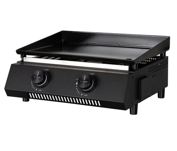 Cozze Gasgrill Plancha G-400 mit 2 Brennern,