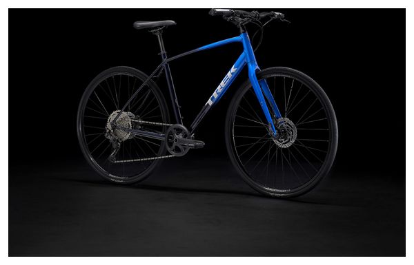 Vélo Fitness Trek FX 3 Disc Shimano Deore 10V 700 mm Bleu Fade