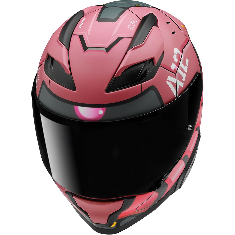HJC - Casque F71 Zaku Bandai Namco MC1SF / Rouge / Noir