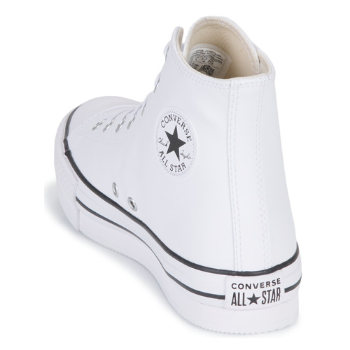 Converse - Chuck Taylor All Star Eva Lift Leather Foundation Hi - Blanc