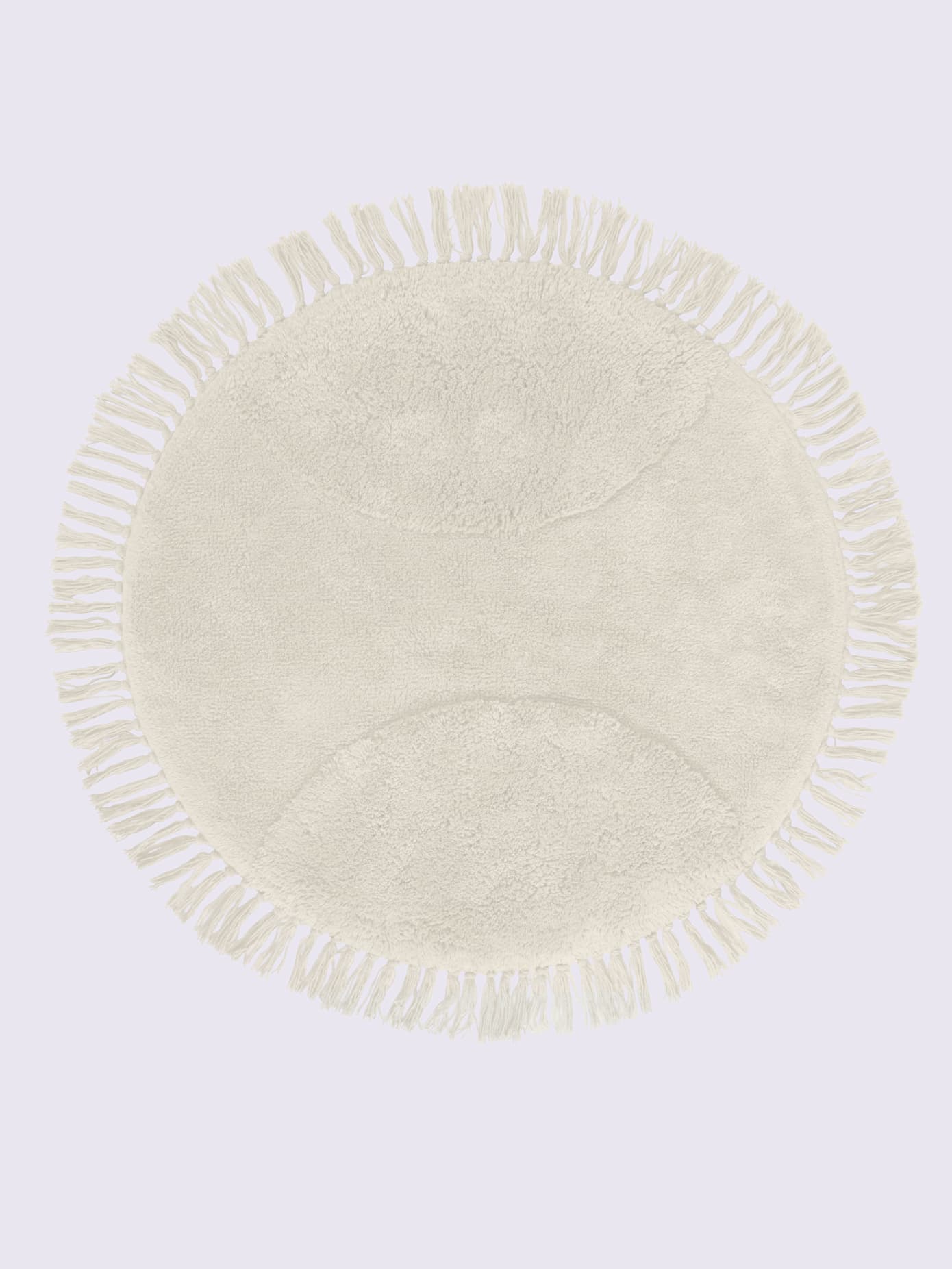 Tapis de bain en coton recyclé