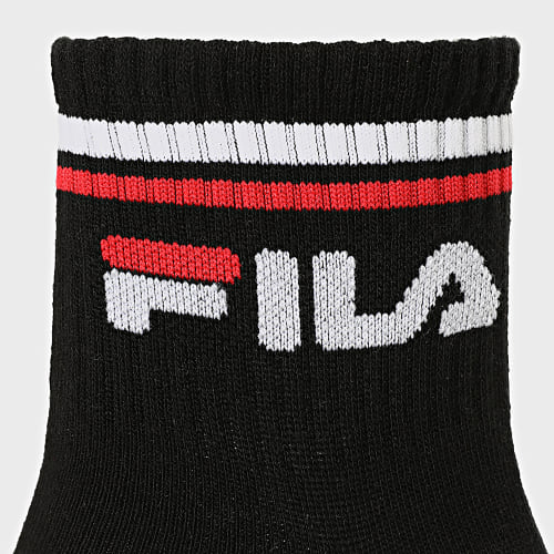 Lot De 3 Paires De Chaussettes F9398 Noir