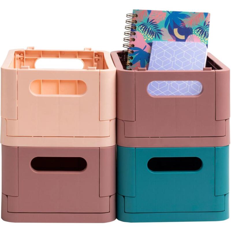 Boîte pliable The Smart Case mini Skandi - Nude