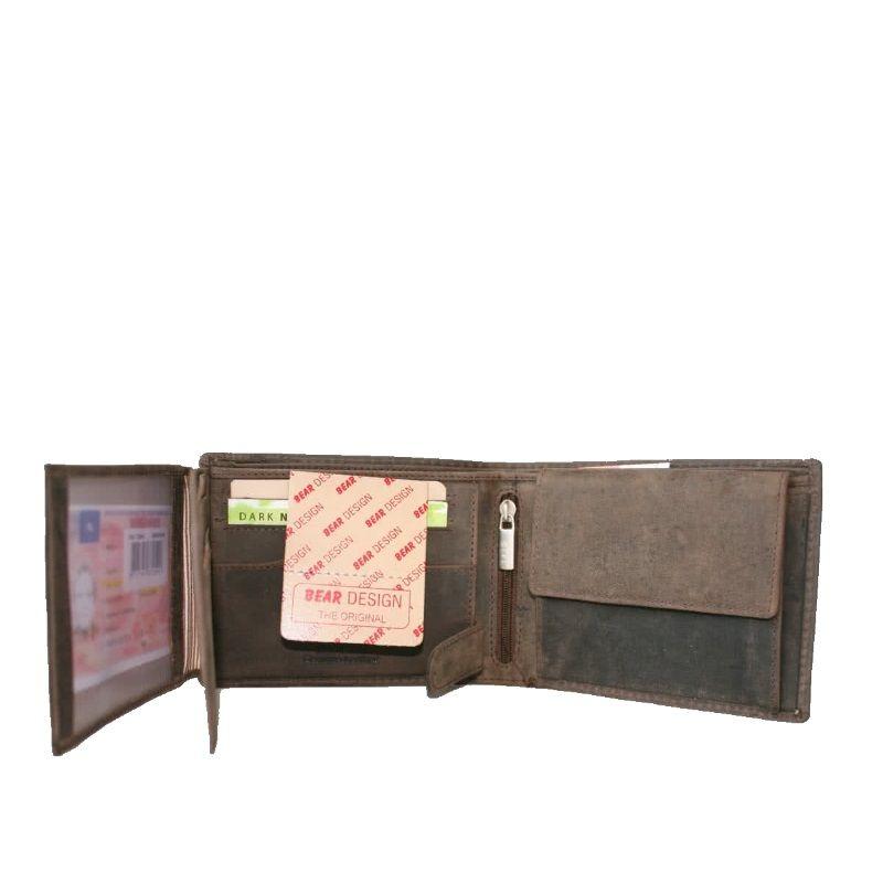 Bear Design Billfold HD 7254 Donkerbruin