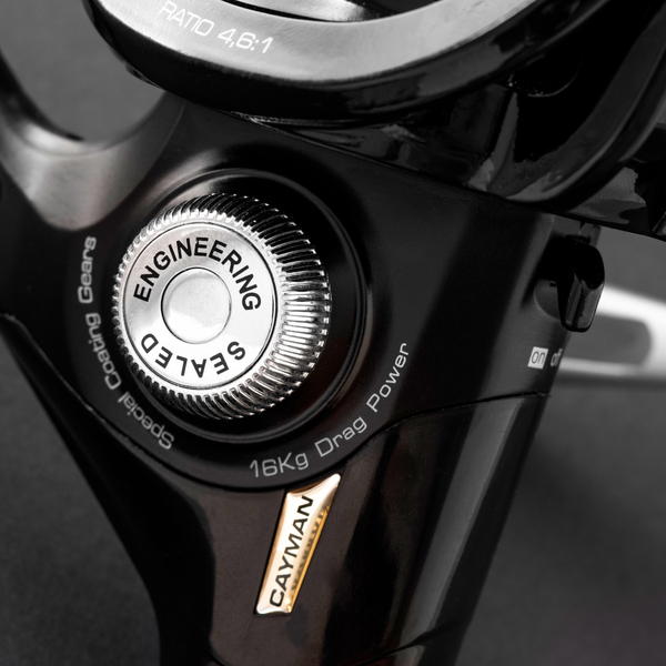Moulinet Cinnetic Cayman Black III DS 7000 Big Pit