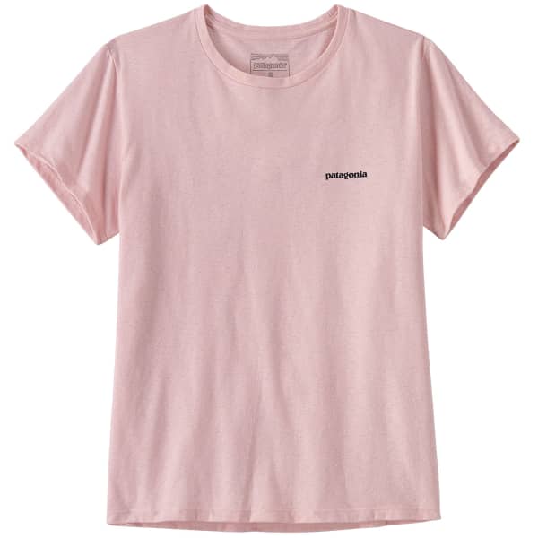T-shirt PATAGONIA W'S P-6 LOGO RESPONSIBILI-TEE P-6 OUTLINE P-6 OUTLINE: WHISKER PINK
