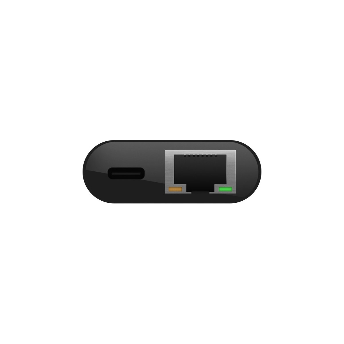 Belkin USB-C til Gigabit Ethernet adapter (sort)