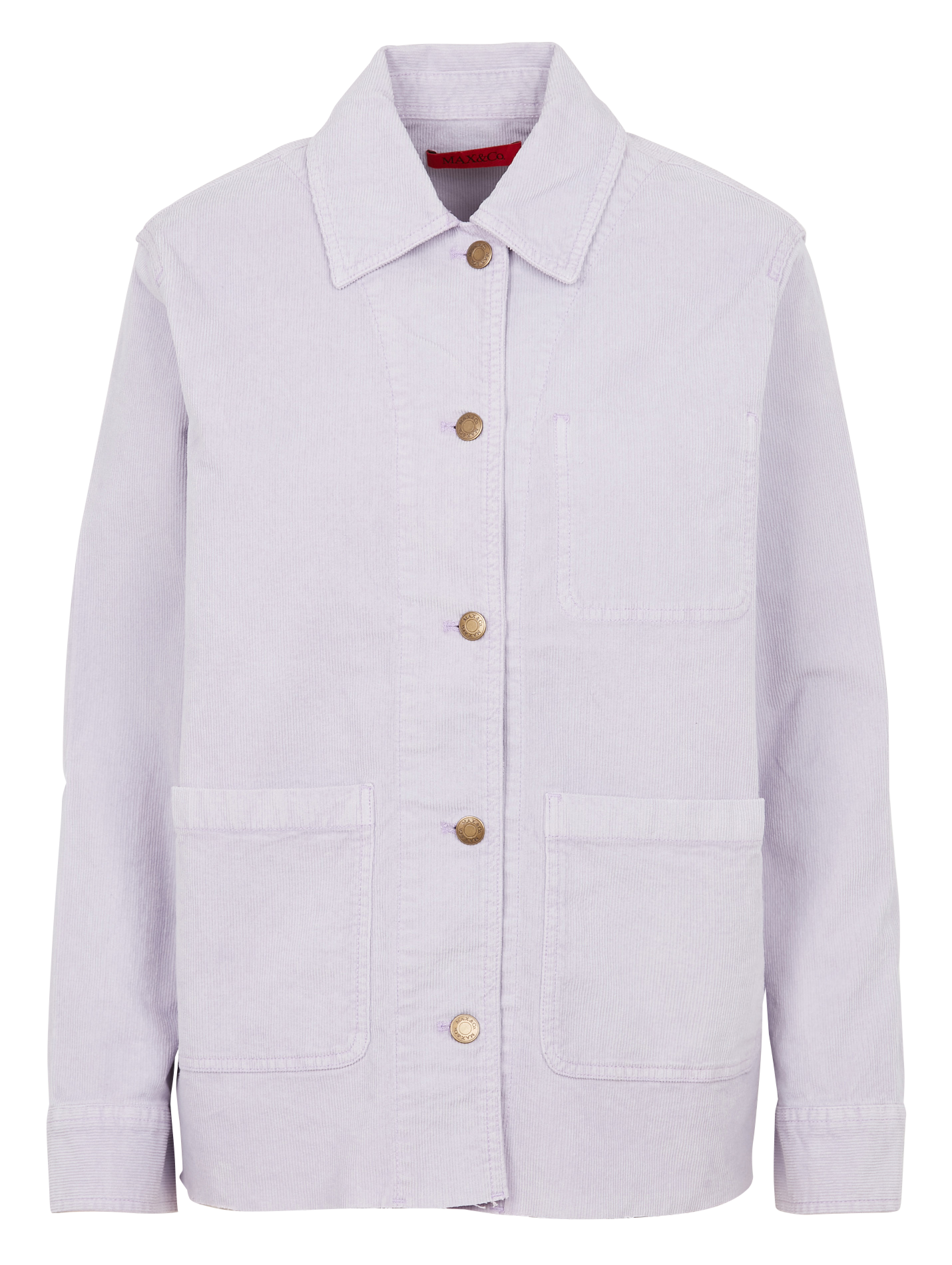 ARBITRO - Chemise col classique en coton mélangé| Violet