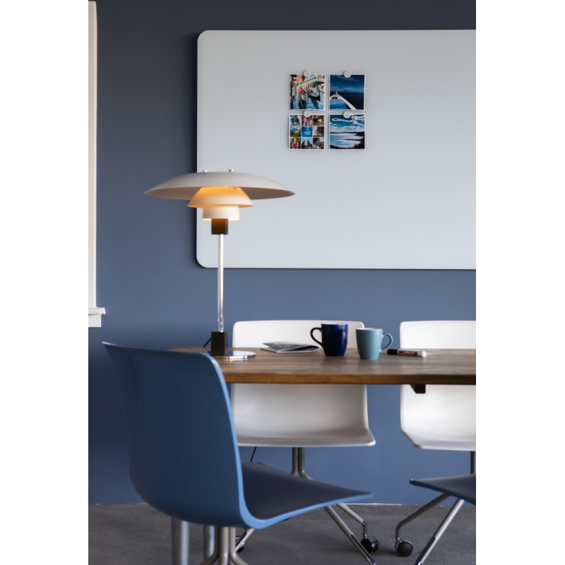 Tableau en verre mat 90x120cm - Chilly Lake - Coin Arrondi - Legamaster