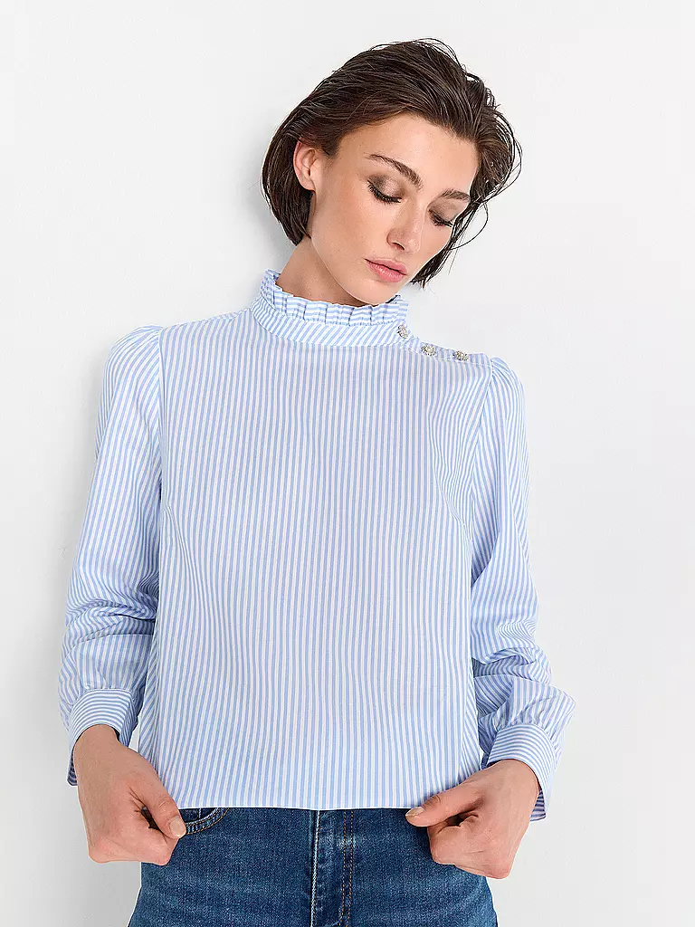 RICH & ROYAL Blusenshirt blau