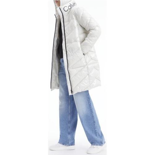 Calvin Klein Jeans - CHAQUETA DIAGONAL QUILTMUJER Beige