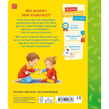 Ravensburger Mein Besuch beim Kinderarzt