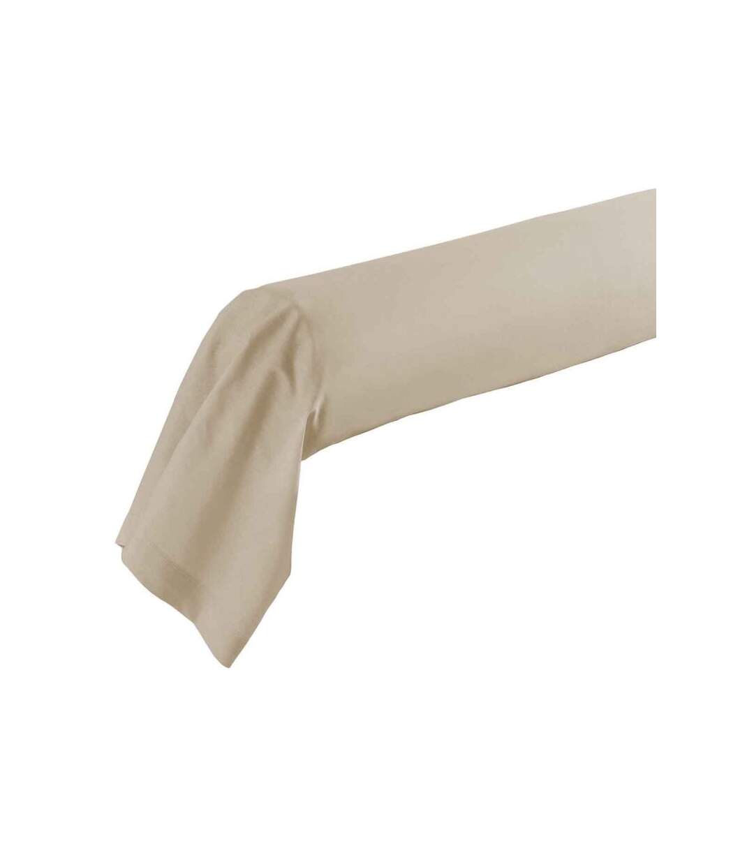Taie de Traversin Biolina 85x185cm Taupe