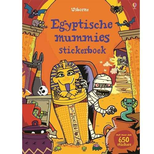 Uitgeverij usborne egyptische mummies stickerboek 1704569