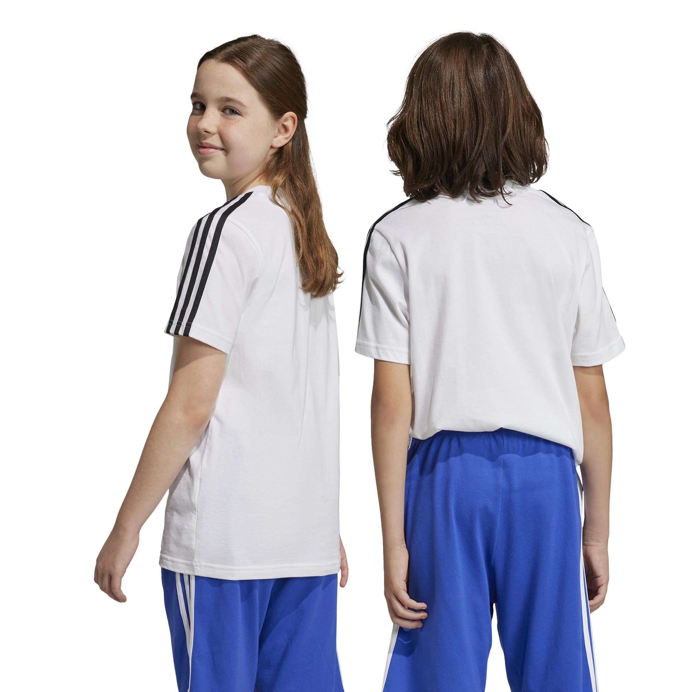 adidas 3 Stripe Essentials T-Shirt Junior