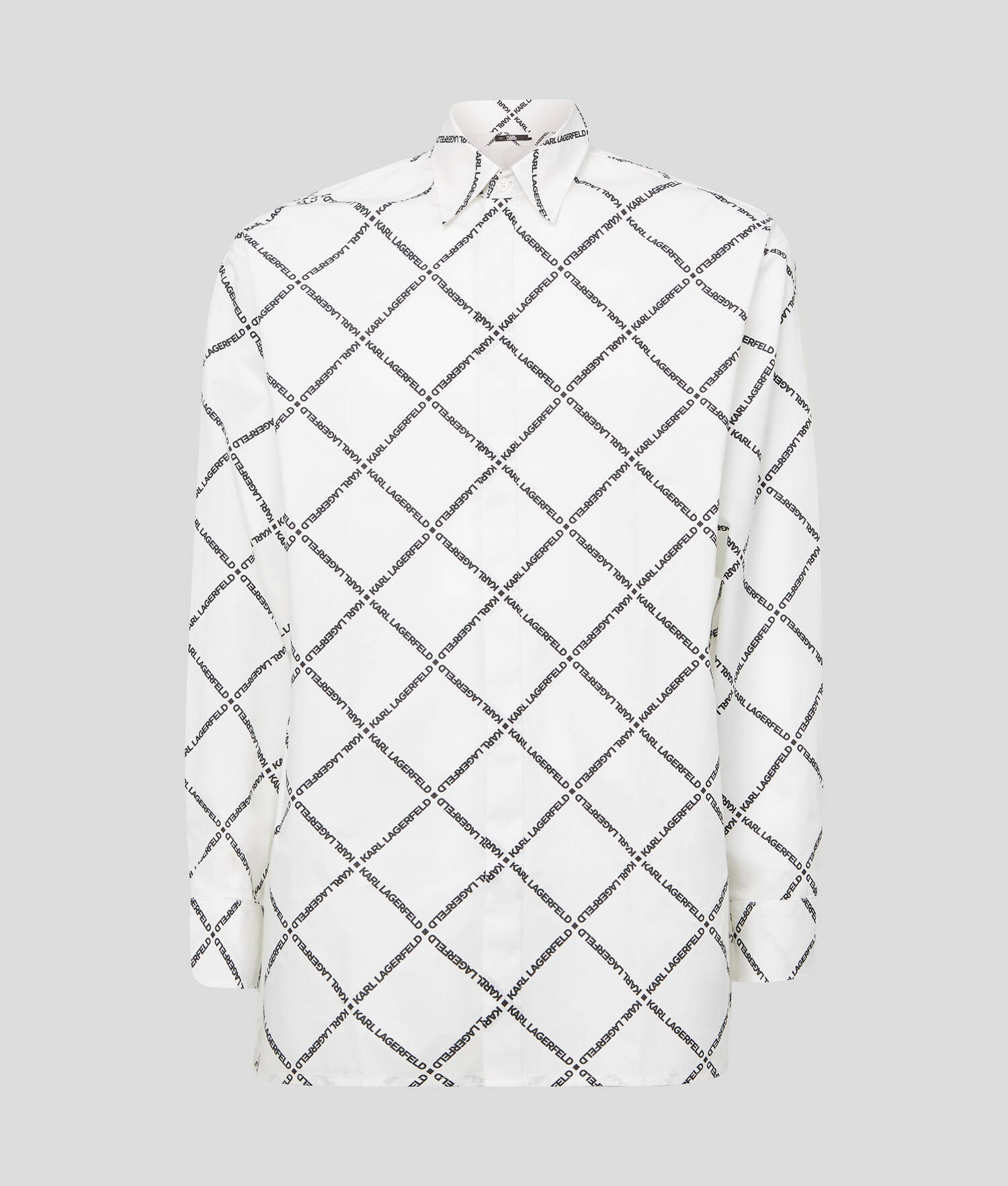 CHEMISE À LOGO KARL EN FORME DE LOSANGE