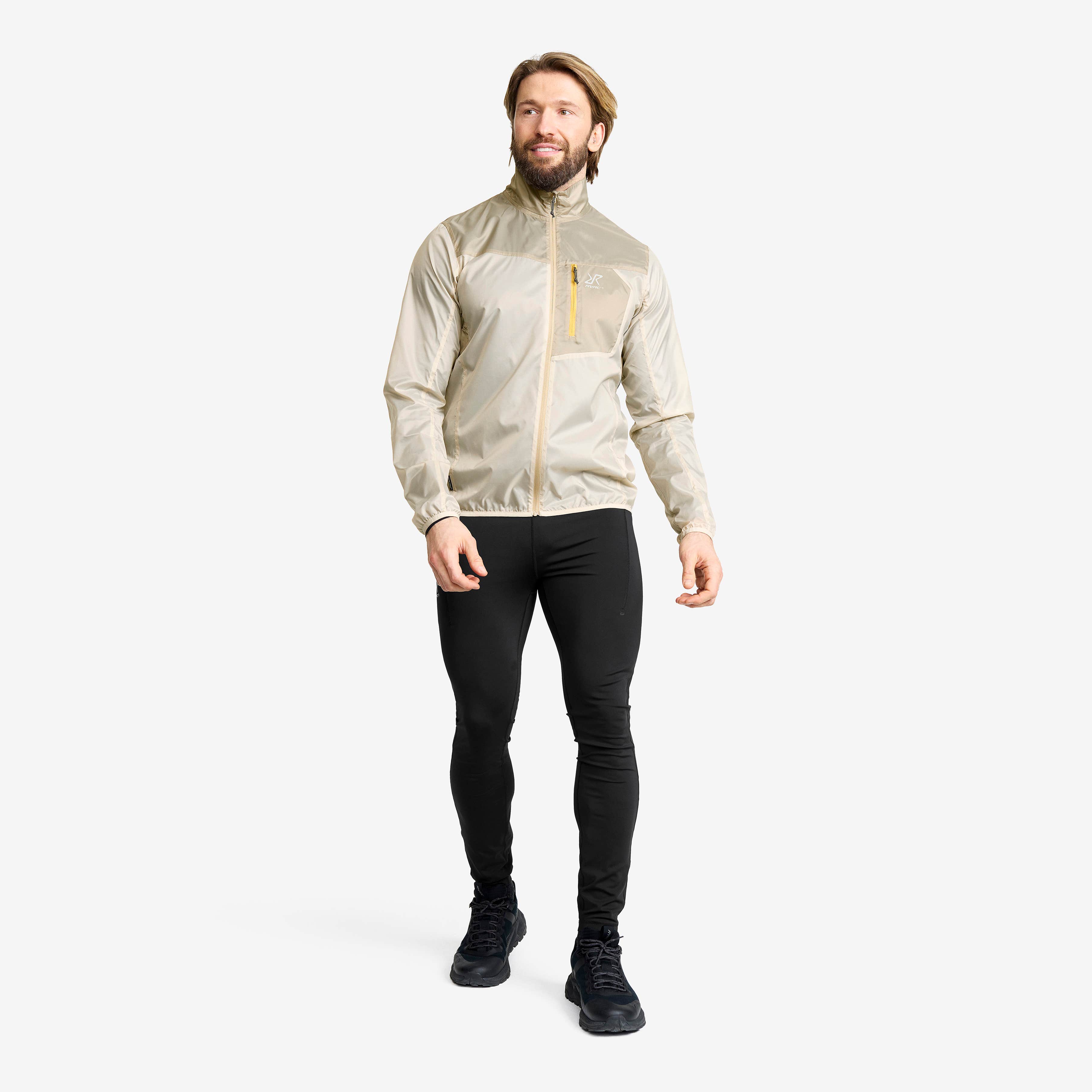 Unit Light Windbreaker Herre Aluminium/Peyote