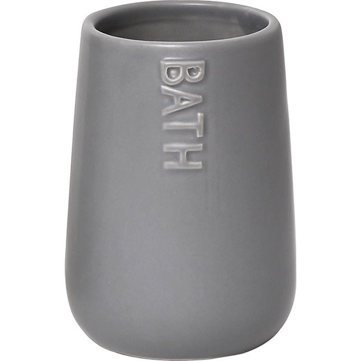 GOBELET DOLOMITE ROND BATH GRIS